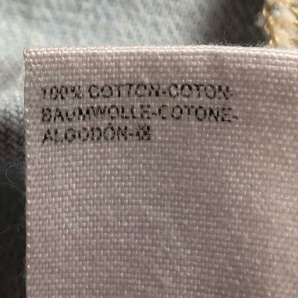 UO We The Free Raw Hem Denim Skirt Size 31 = 12 - Picture 12 of 12